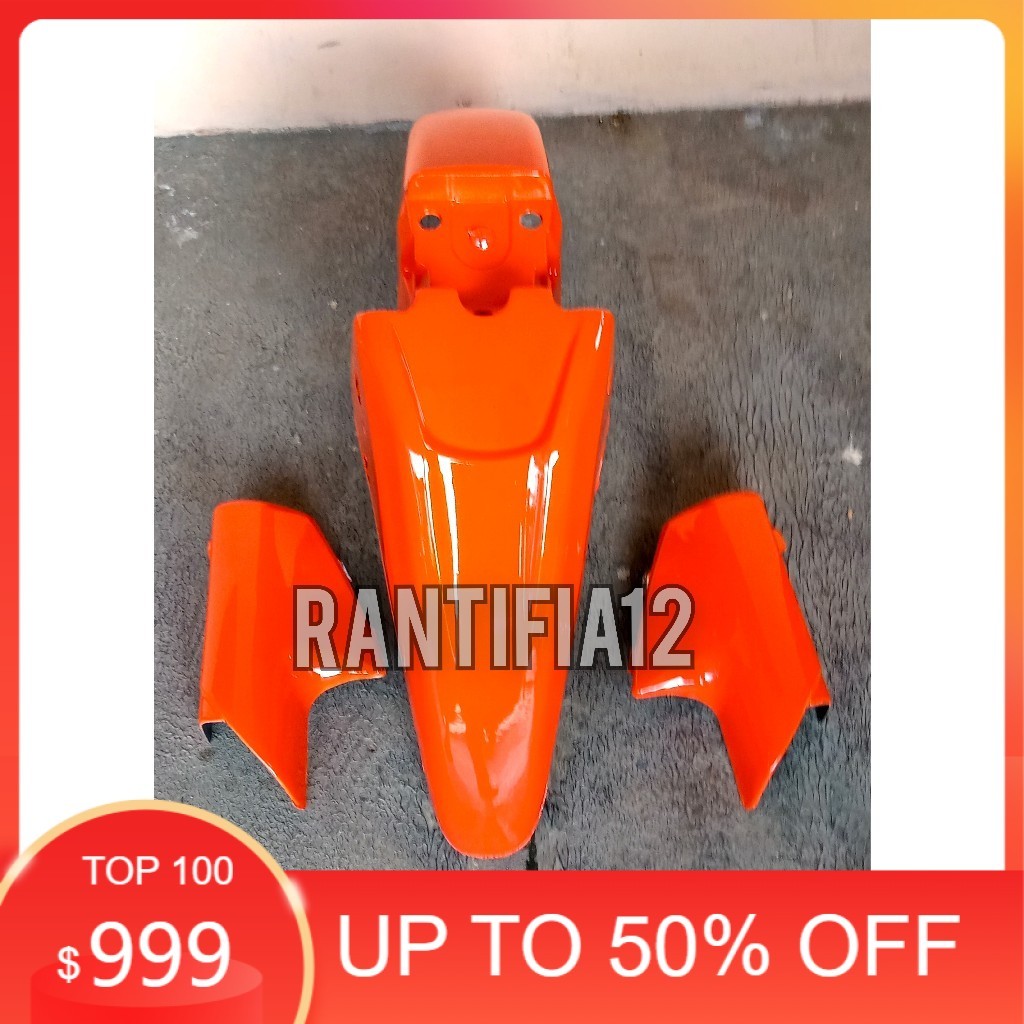 Slebor Depan Fizr Spakbor Depan Yamaha Fizr Warna Orange