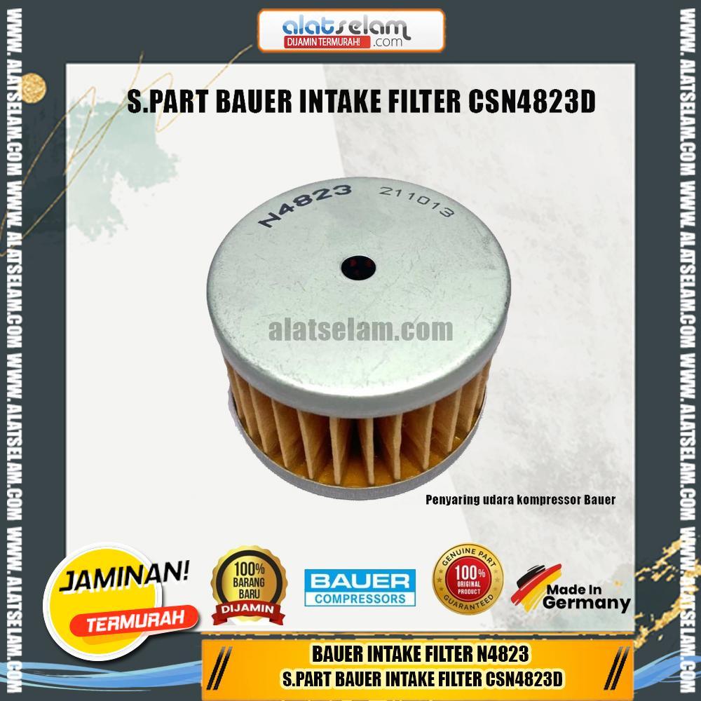 Bauer Intake Filter N4823 / S.PART BAUER INTAKE FILTER CSN4823D / Intake Filter Kompressor Bauer Jun