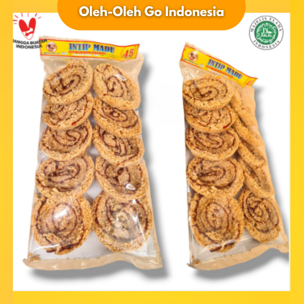 Intip Goreng Special Madu Manis Gula Jawa Original Kerak Nasi Isi 10 biji Cap Kendil