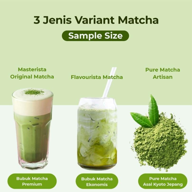 Matcha Powder Premium Asli Jepang 80 gr Bubuk Matcha untuk Minuman Bubble Tea Dessert Kue Matcha Lat