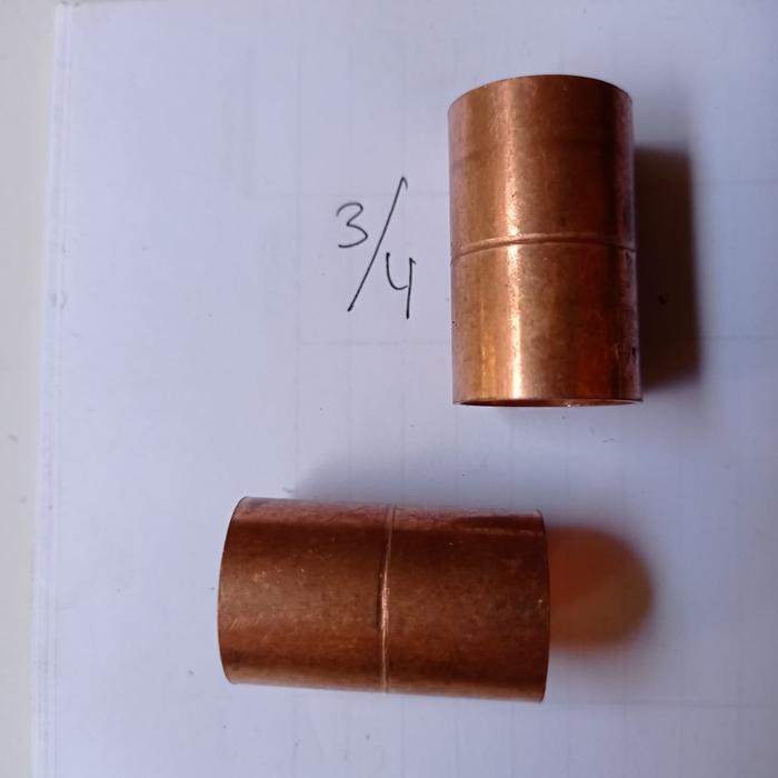 FITTING SOK PIPA TEMBAGA 3/4