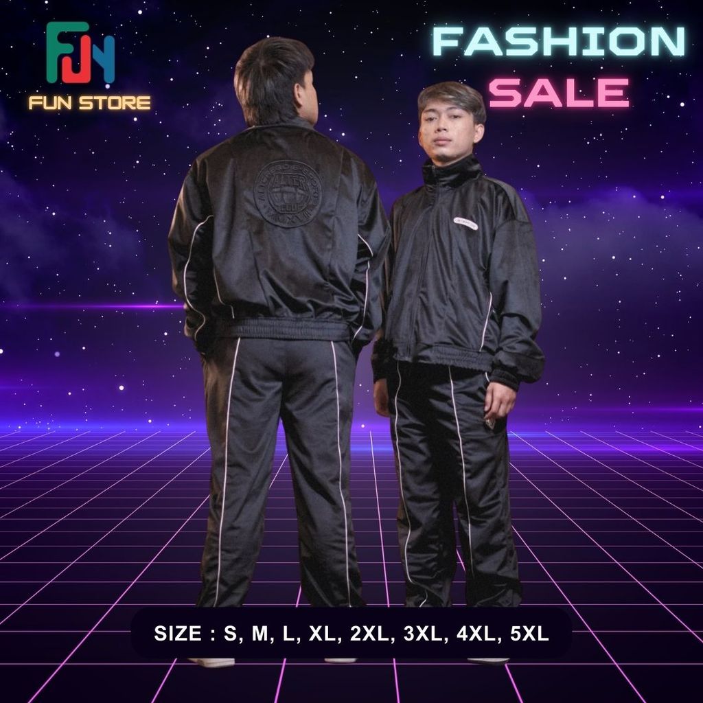 jaket Alter Ego Esports 2026 Tracksuit M7 Hitam oversize onic rrq hoshi alter ego evos btr dewa unit