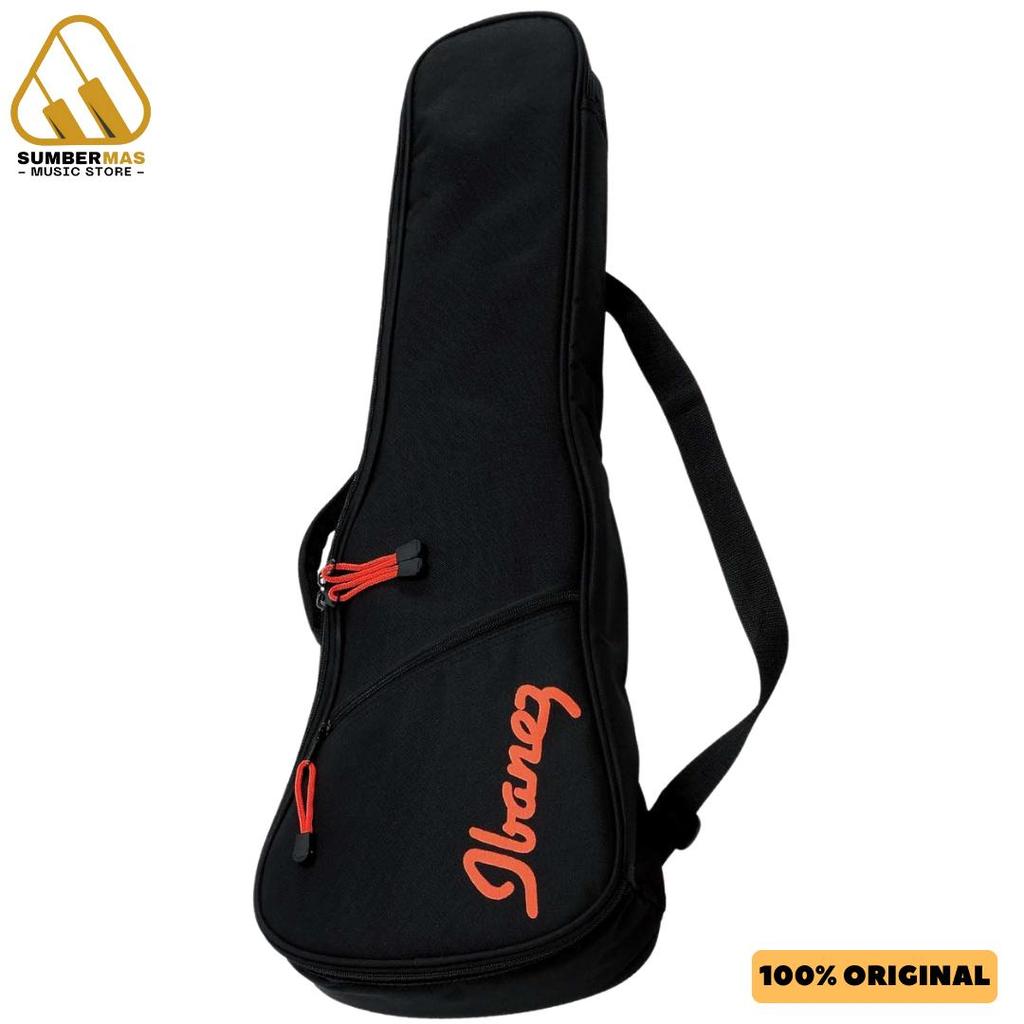 Ibanez IUBT301-BK Gig bag for Tenor Ukulele - Tas Ukulele Tenor Original Asli