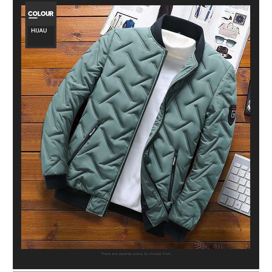 CLIFF - IMPORT MAN WINTER PADDING PUFFER COAT WINDPROOF WATERPROOF JAKET MANTEL PRIA MUSIM DINGIN