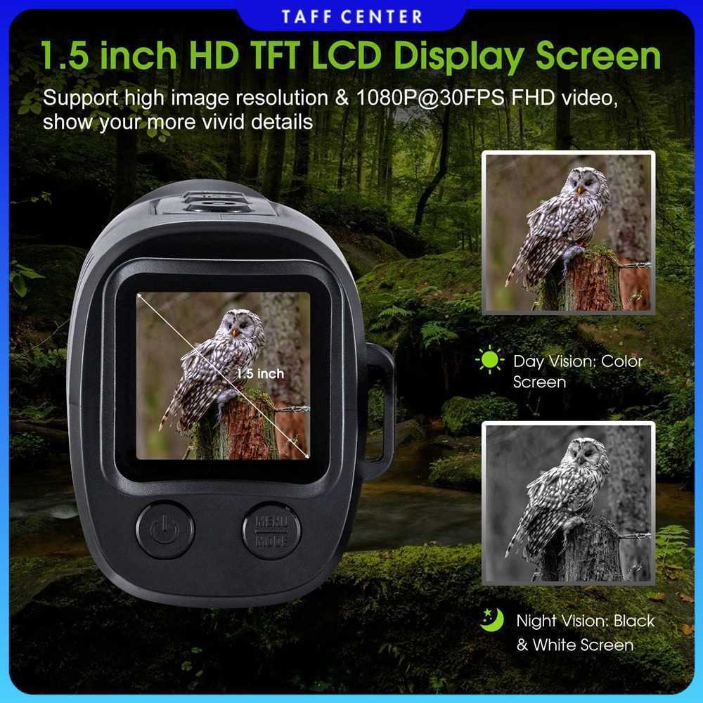 APEXEL Teropong Monokular Digital 1.5 Inch Night Vision - APL-NV007