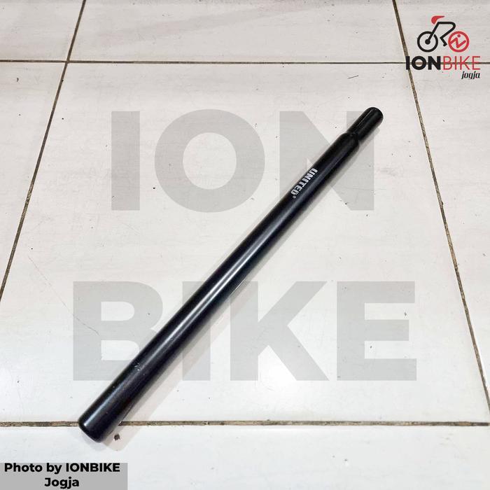 Seatpost 25.4 United BESI 400mm 40 cm Panjang Tiang Sadel Murah Sepeda - BLACK