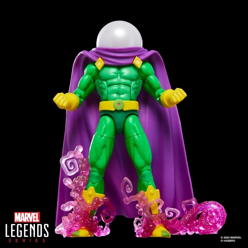 Pre-Sale Hasbro Marvel Legends Mysterio Retro Card Action Figure Genuine PVC Movable Figurine Comics