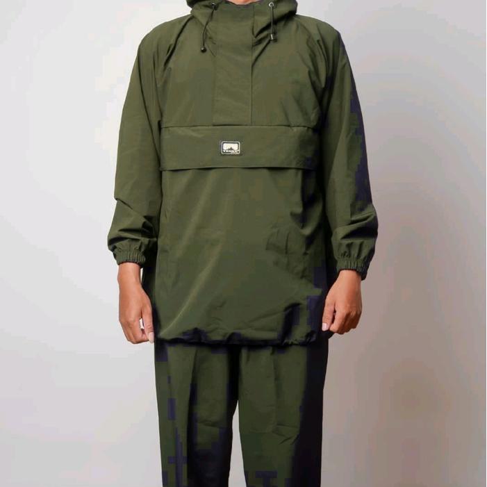 Jas Hujan RainCoat Kangaroo Terbaru 100% Waterproff Premium Original Pria Wanita Dewasa Anti Air Bah