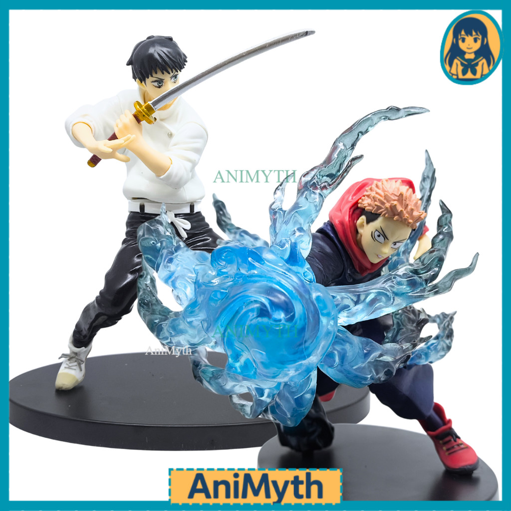 Figure Anime Jujutsu Kaisen Yuji Itadori Energy Effect Yuta Okkotsu Katana