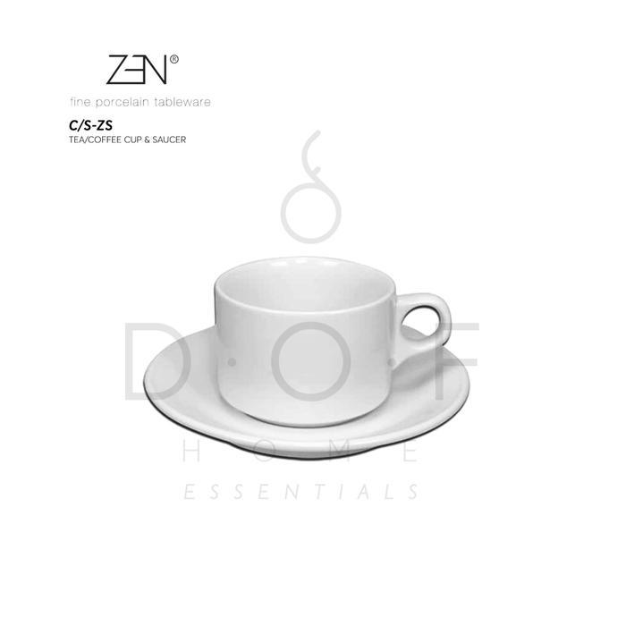 ZEN TEA/COFFEE CUP & SAUCER