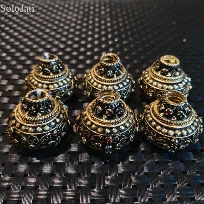 Mendak selut keris tombukk gold antik