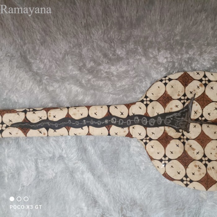 keris tombuk sabuk inten pamor melati rinonce  majapahit bk megantara se Antik