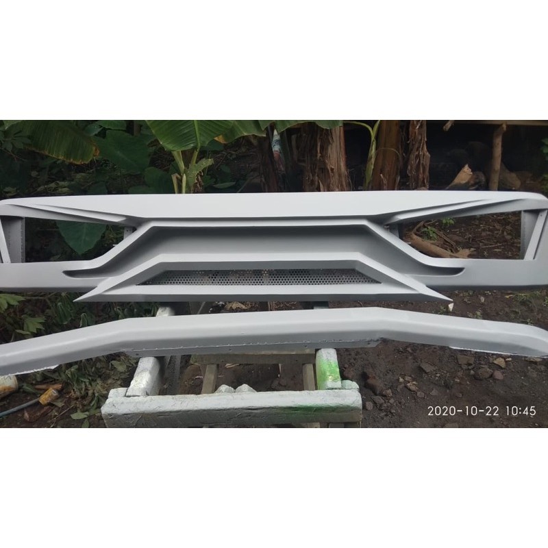 Bemper Canter Model Sigra Mentah Poxian Lengkap