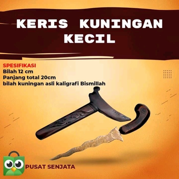 KERIS KUNINGAN MINI JT