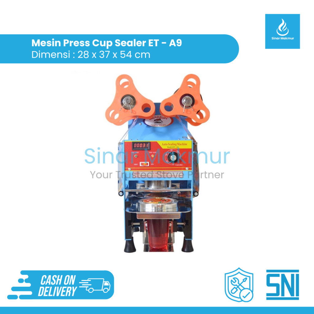 PROMO Zeppelin Mesin Press Cup Sealer ET - A9