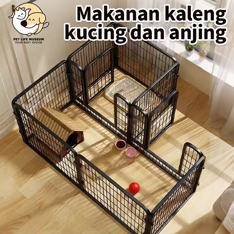 120*60*60cm Kandang Anjing Dan Kandang Kucing Kandang Pagar Portable Pet Cage