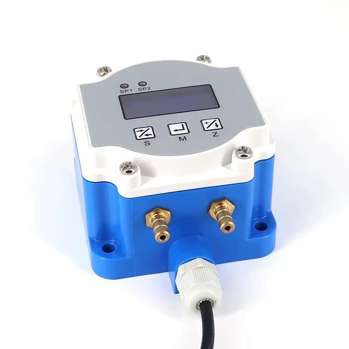 WNK Digital Air Differential Pressure Sensor Low Differential Pressure Transducer HVAC Pressure Diff