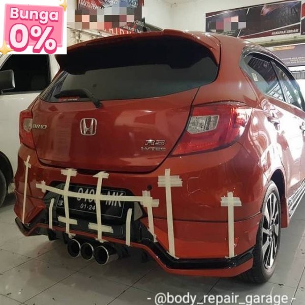 Bodykit belakang honda brio tx style
