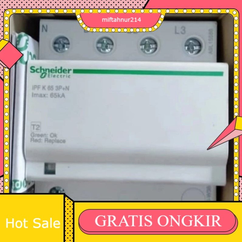 SURGE ARESTER SCHNEIDER IPF K65 3P+N Imax65KA