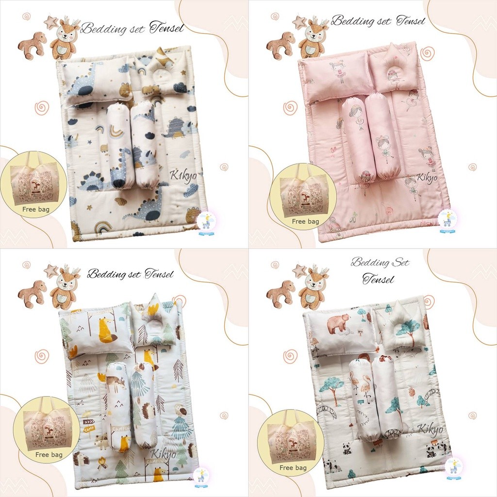Bedding Set Baby Tensel Baby Set Tensel Bedding Baby Tensel Bedcover Set Bayi Bed Set Bayi