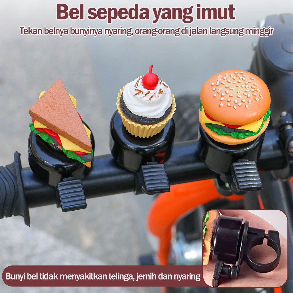 Lonceng Sepeda Ekstra Keras untuk Anak-Anak dan Dewasa Sepeda Gunung Sepeda Komuter Sepeda Lipat Dek