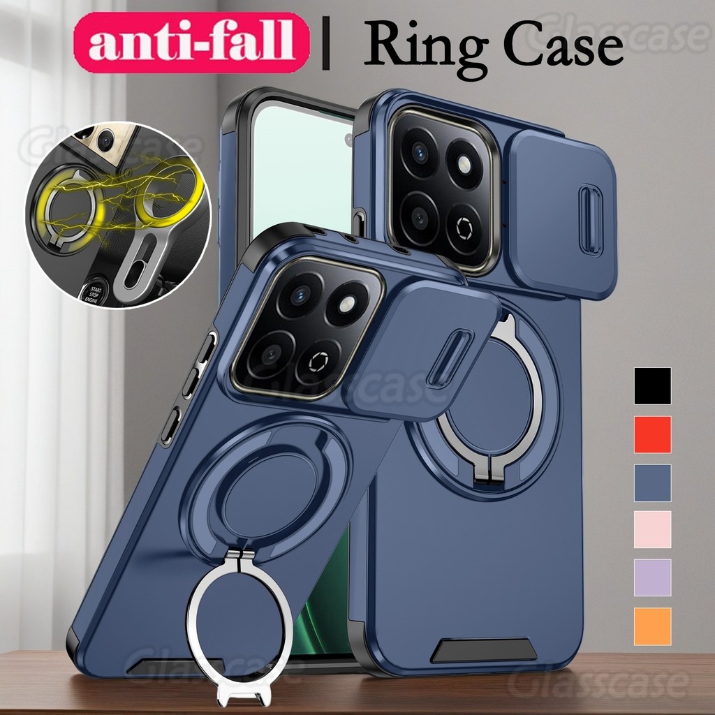 Honor X7C 2025 Casing Untuk Honor X7C X7D X6C HonorX7C X 7C HonorX7D HonorX6C 4G 5G Push Camera Shoc