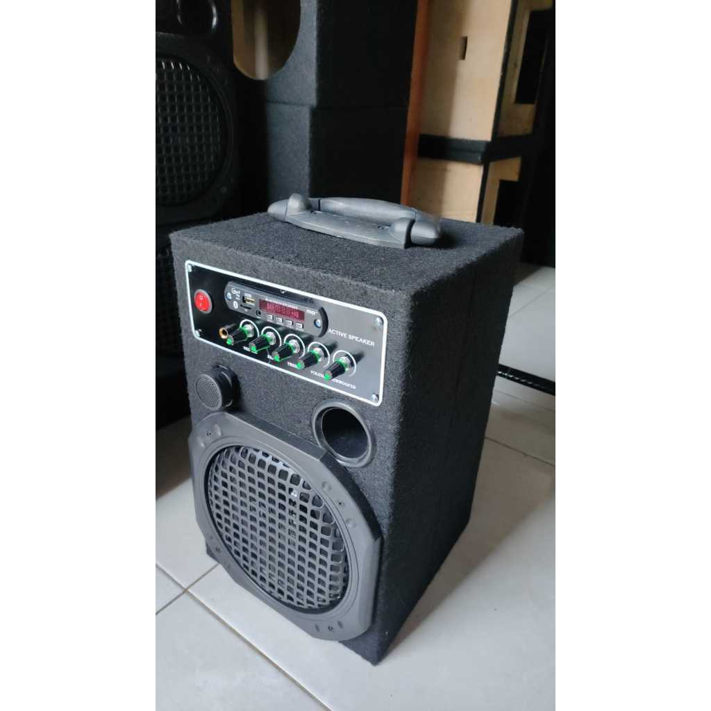 Speaker Aktif Rakitan 8 inch Bluetooth karaoke