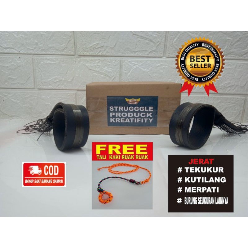 COD JERAT RACIK BURUNG TEKUKUR PUYUH MERPATI PERKUTUT BALAM KACER