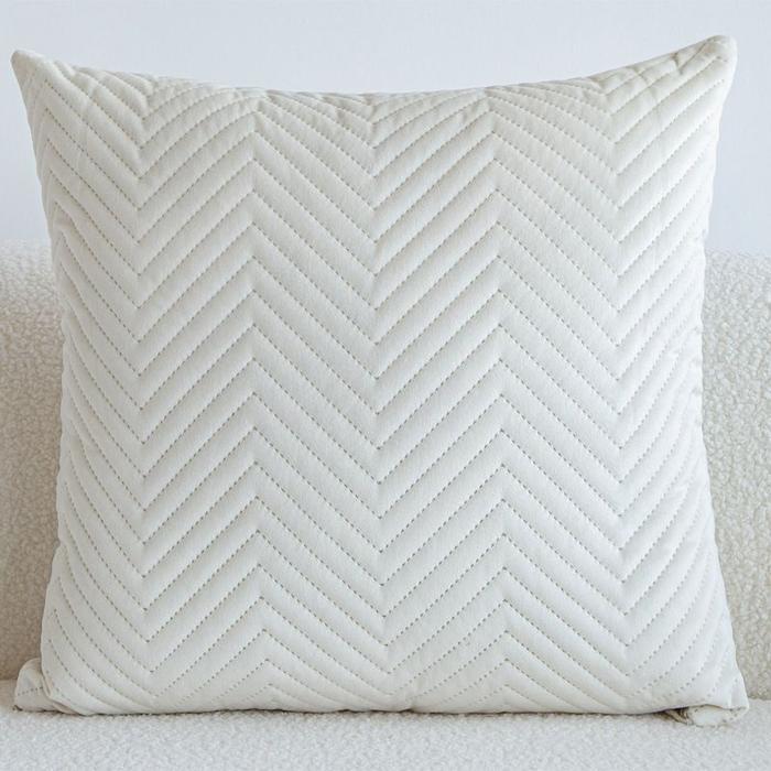 Sarung Bantal Sofa 43x43cm /Sarung Bantal Sofa  - Putih