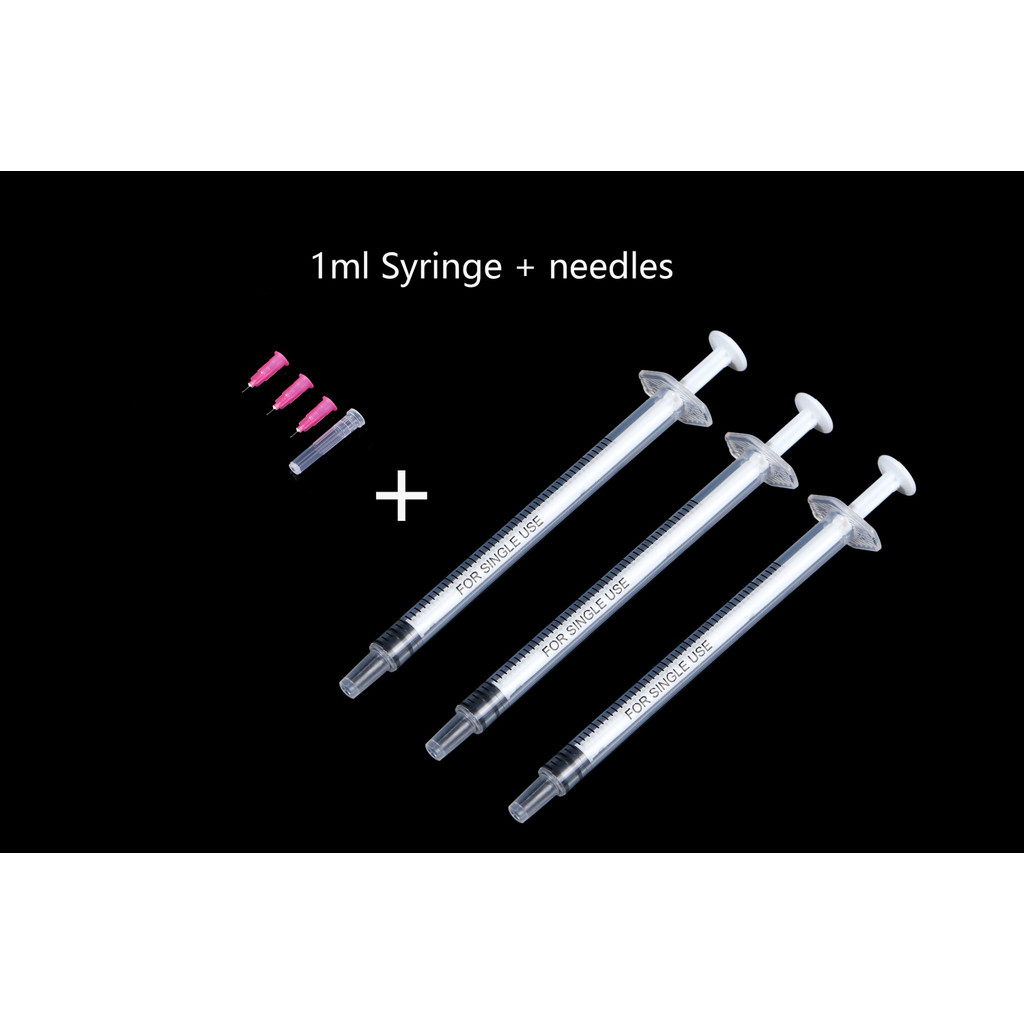 34G 33G 32G 31G 30G 29G 4mm 1ml Syringe Painless Small Needle Sterile Invidually Wrapped Tattoo Need