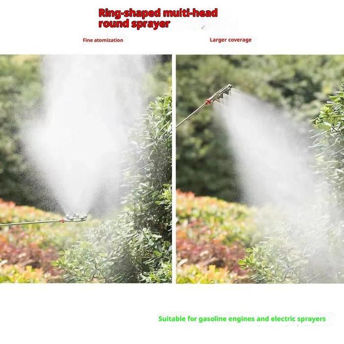 NOZZLE SPRAYER MISTING 5 LOBANG STAINLESS / NOZZLE SPRAYER KABUT SUPER HALUS 5 TITIK MELINGKAR / NOZ