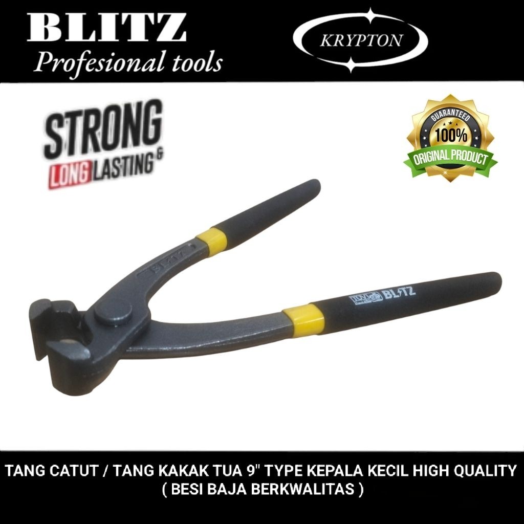bison tang catut / tang kakak tua / gegep jaminan asli original