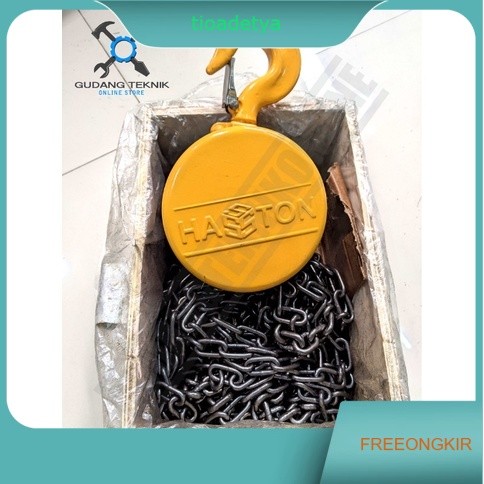 Chain Block 3 Ton 10 15 20 Meter HASSTON Hoist Manual / Katrol Takel Kerekan 3Tx10M 3Tx15M 3Tx20M HA