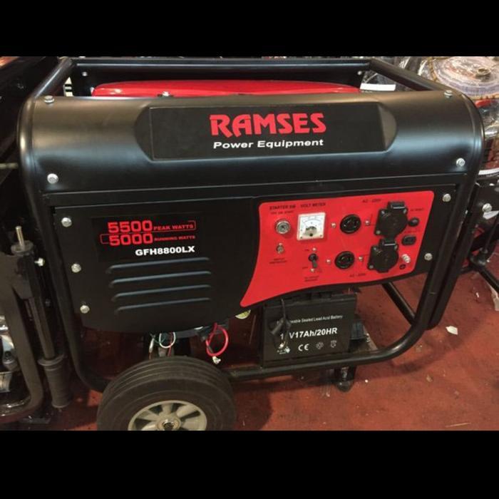 PROMO RAMADHAN Genset 5000 watt RAMSES GFH 8800 stater kualitas Jepang