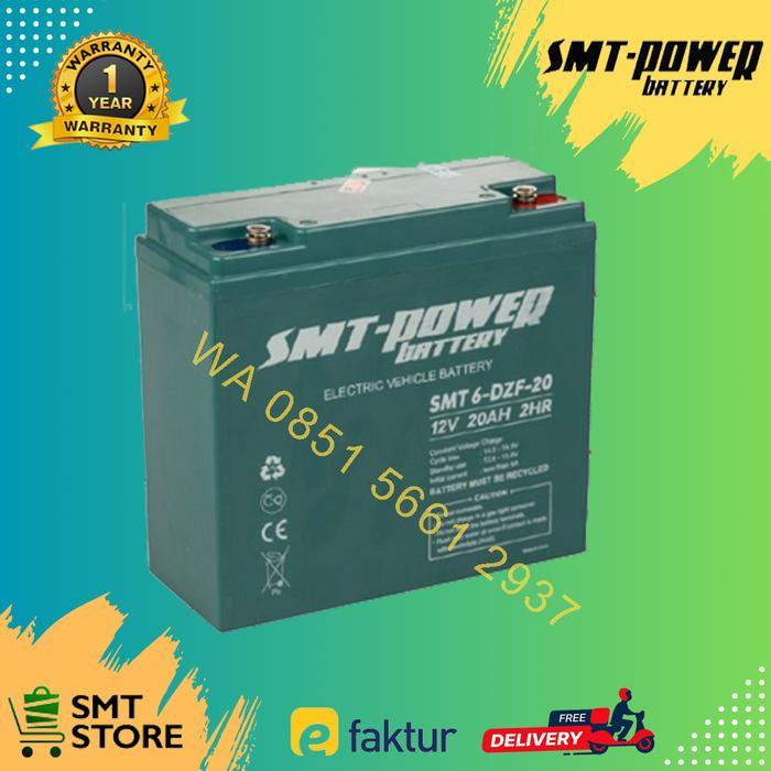 Baterai Kering Sepeda Listrik / Baterry Sepeda Listrik SMT 6DZM-20AH