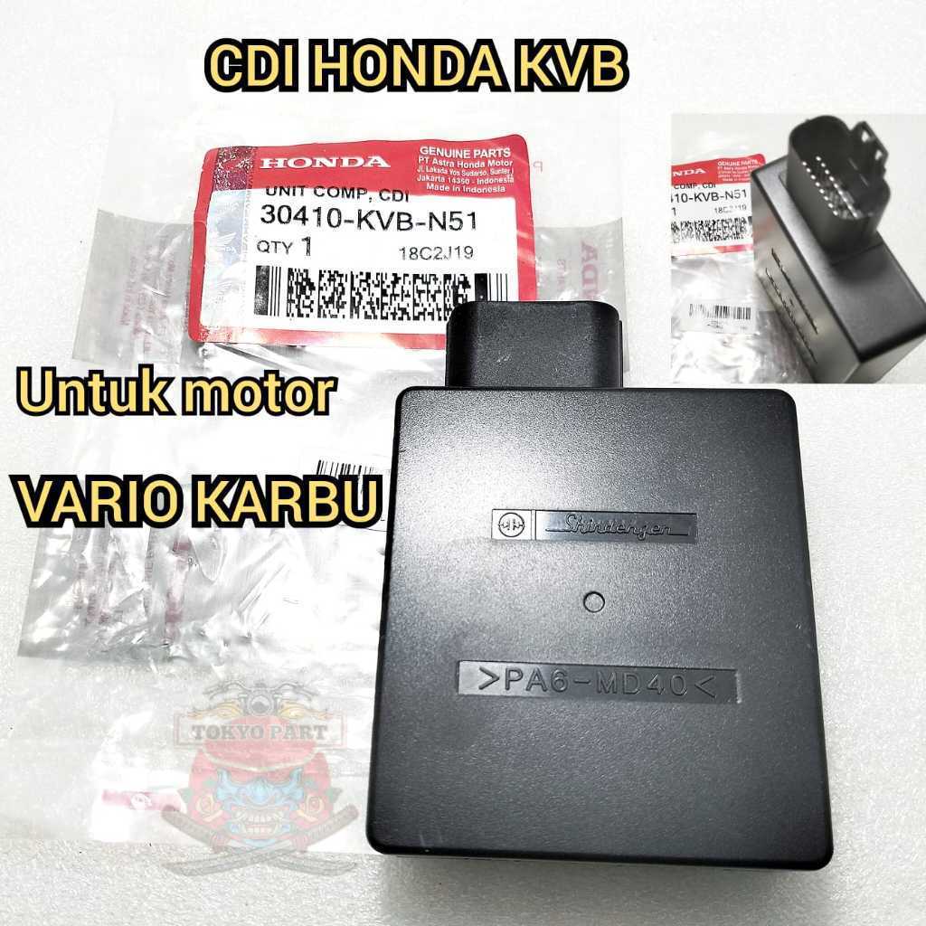CDI HONDA KVB KUALITA SASLI ORIGINAL HONDA AHM UNTUK MOTOR VARIO KARBU, VARIO 110 TEVHNO OLD