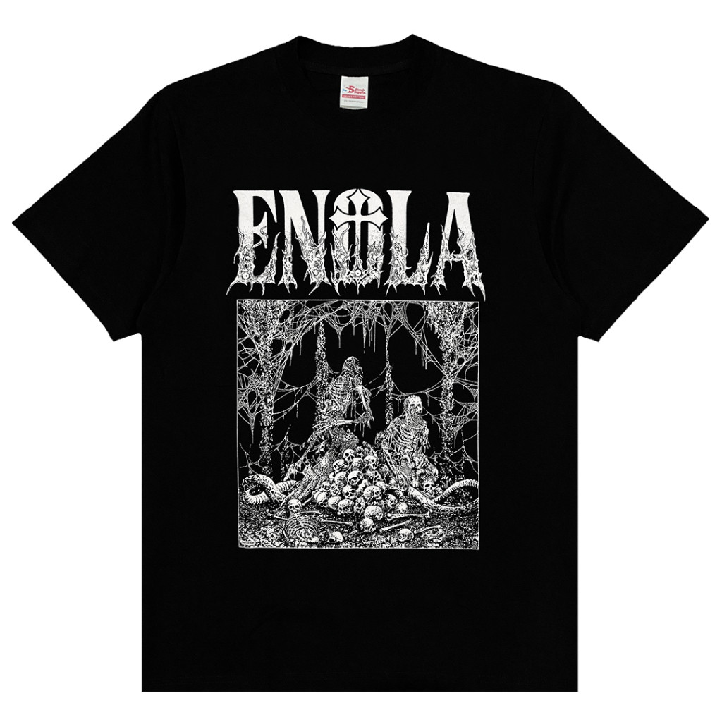 Tshirt ENOLA - DOES ANYONE ELSE Black | Enola Official Merchandise