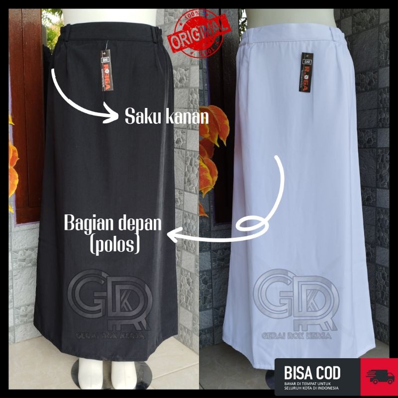 Rok A Rok Hitam Panjang Rok Jumbo Rok Big Size Rok Span Panjang Rok Putih Rok Span Sekolah Rok Span 