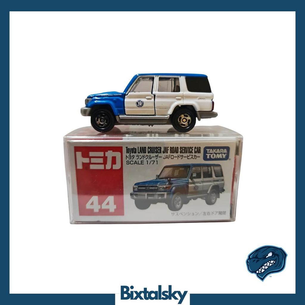 Tomica Reguler Toyota Land Cruiser JAF Road Service Car 44 - Free Protector