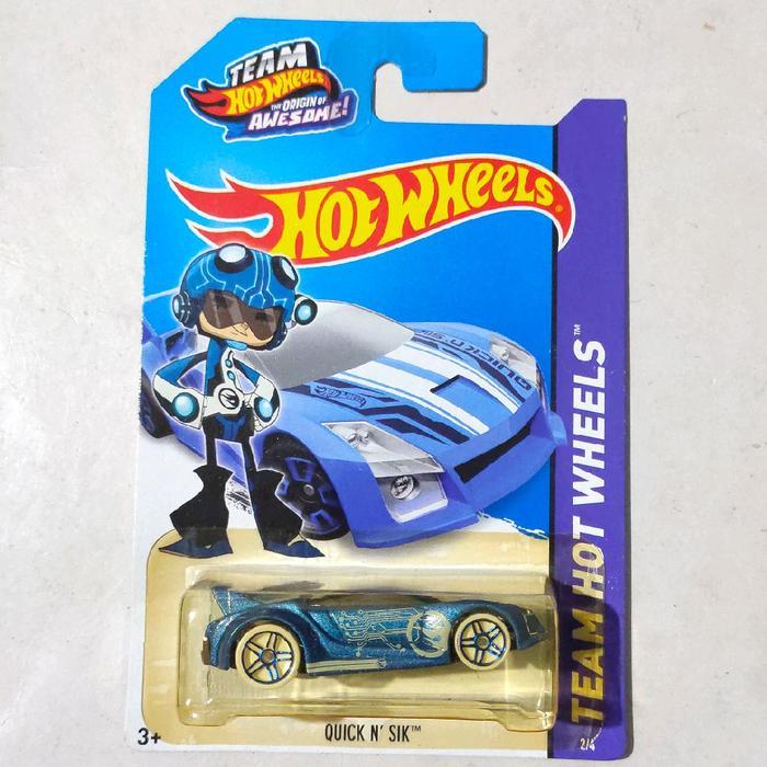 Mainan Hot Wheels Quick N Sik biru 2016 Team Indonesia South East Asia Exclusive Treasure Hunts Regu