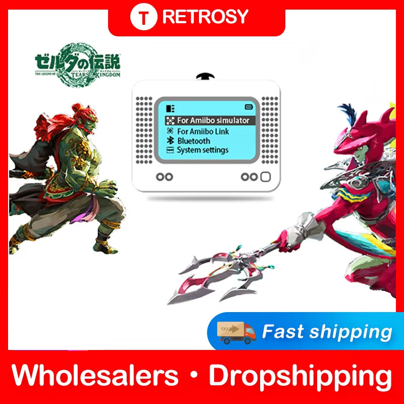 For Amiibo Pixl Emulator Simulator NFC Replacement Emulator Bluetooth-Compatible Game Emulator for S