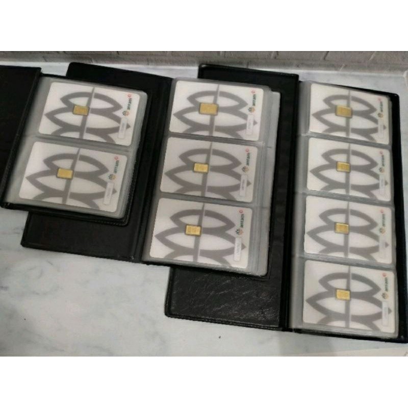 DISKON Album Logam Mulia / Album antam / Dompet Antam Minigold UBS King Halim EOA Gold Emas mini Big