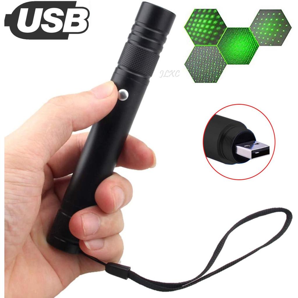 Mini 2 in1Cat Keychain Fun Pointer Portable Green Laser pointer LED Training Torch Pet Cat Tickle To