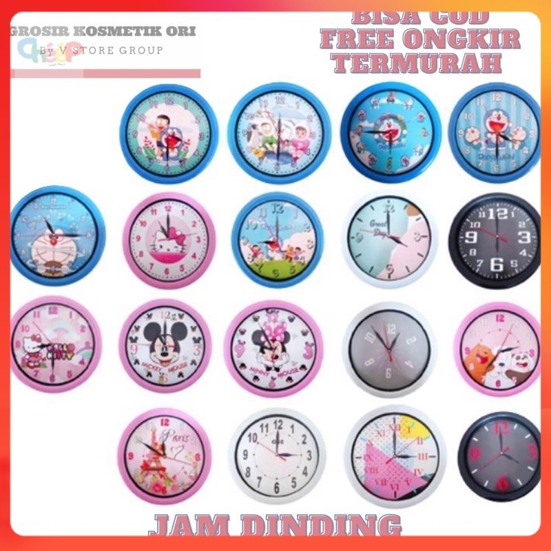TERBARU BESAR Jam dinding karakter murah bagus