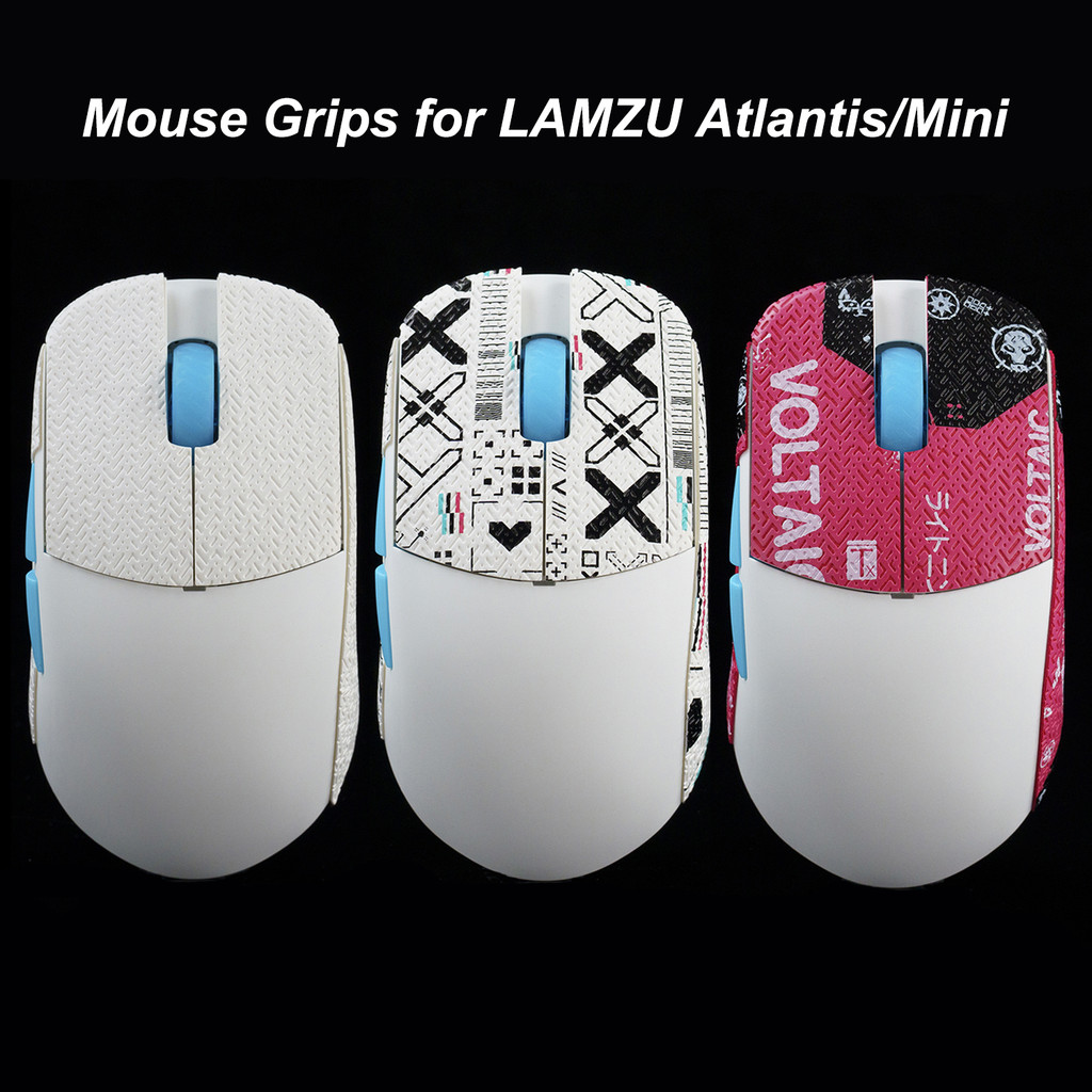 BTL Mouse Grip Tape Lizard Skin Skate Handmade Sticker Non Slip Suck Sweat for LAMZU Atlantis Mini W