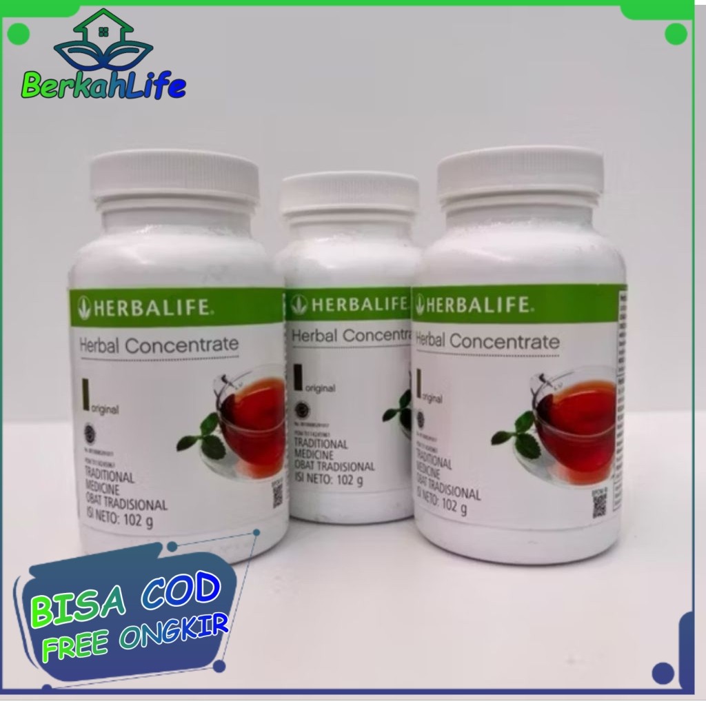 Herbalife 100% original penurun berat badan Teh Herbalife Thermo Teh concentrade Ginger Honey Origin