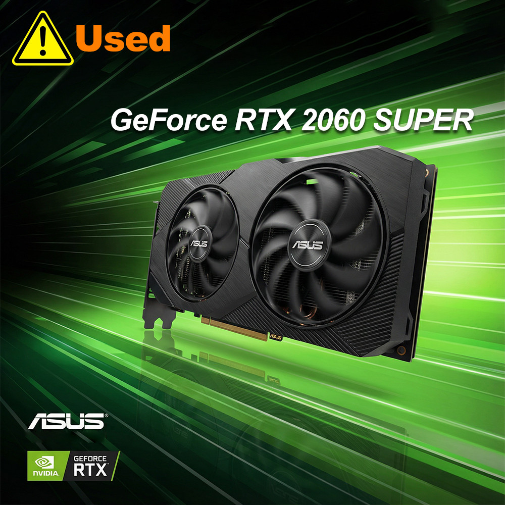 ASUS ROG STRIX GeForce RTX 2060 SUPER 8GB GDDR6 PCI Express 3.0 Graphics Card ROG-STRIX-RTX2060S-O8G