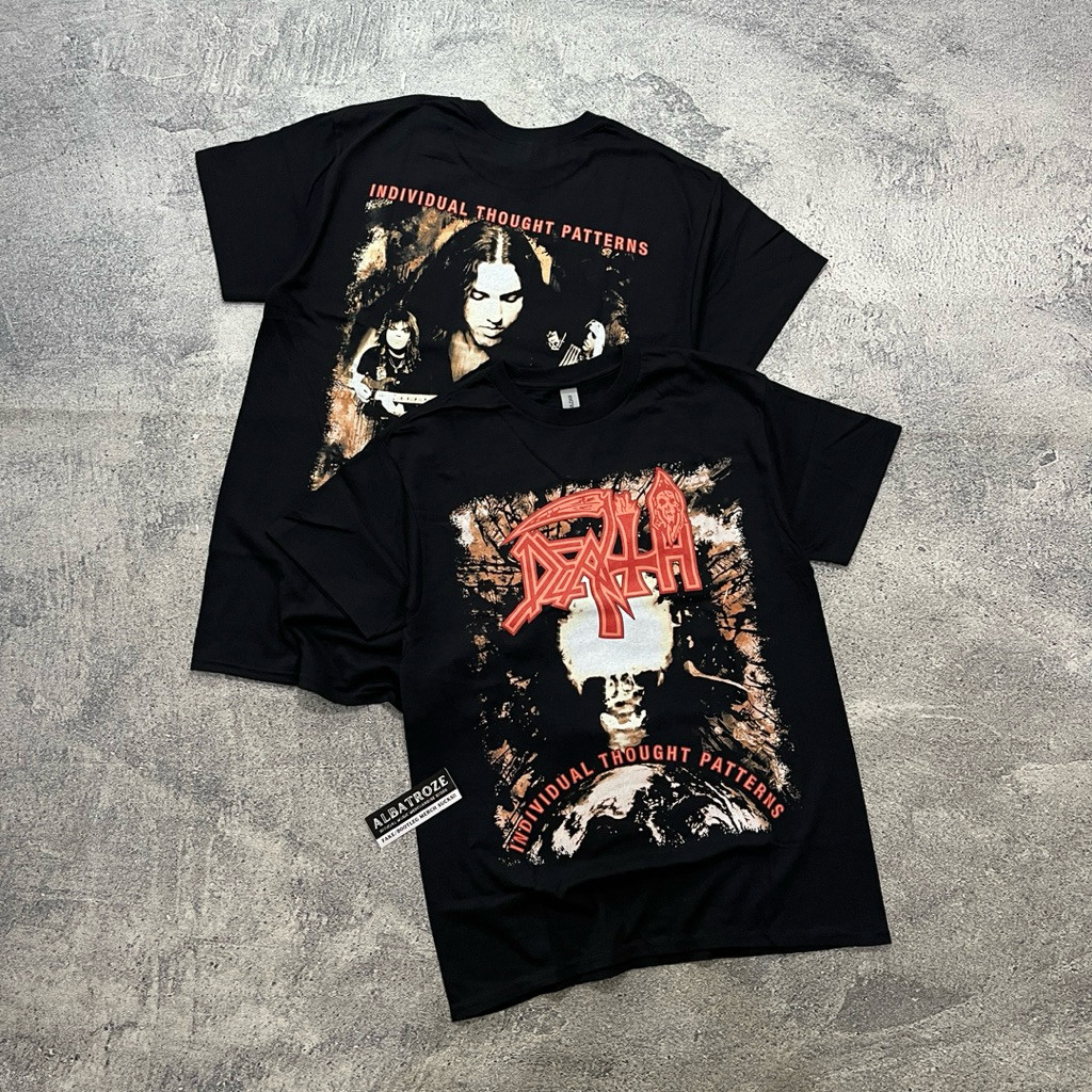 (COD) T-SHIRT / KAOS BAND OFFICIAL DEATH - INDIVIDUAL THOUGHT PATTERNS