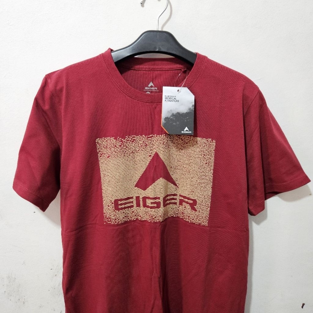 kaos eiger1989 journey finger print ori tshirt original outdoor