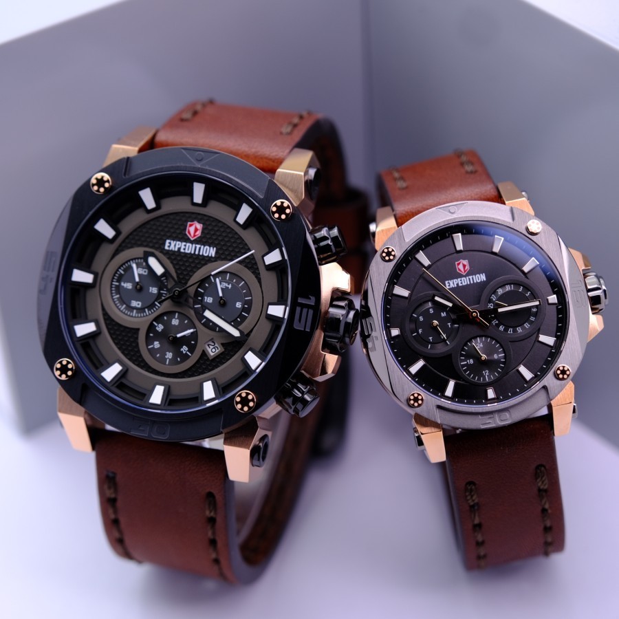 PROMO ORIGINAL Jam Tangan Pria & Wanita Expedition E 6606 / E6606 / 6606 Garansi Resmi 1 Tahun.